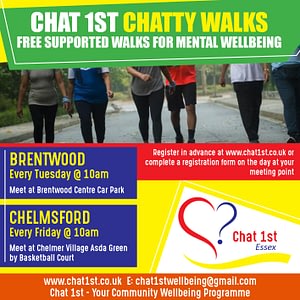 Wellbeing Walks in Brentwood and Chelmsford